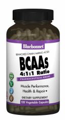 Акція на Bluebonnet Nutrition BCAAs 120 caps Разветвленные цепи аминокислот від Stylus