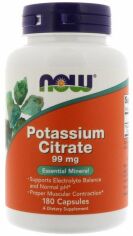Акція на Now Foods Potassium Citrate 99 mg 180 caps (Калий цитрат) від Stylus