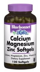 Акція на Bluebonnet Nutrition Calcium Magnesium Zinc Кальций Магний + Цинк 120 желатиновых капсул від Stylus