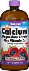 Акція на Bluebonnet Nutrition Calcium Magnesium Citrate + Vitamin D3, Natural Mixed Berry Flavor, 16 oz (472 ml) (BLB0696) від Stylus