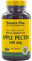 Акція на Nature's Plus Apple Pectin 500 mg 180 Tabs Яблочный пектин від Stylus