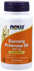 Акция на Now Foods Evening Primrose 500 mg 100 Sgels Масло примулы вечерней от Stylus