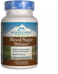 Акція на RidgeCrest Herbals, Blood Sugar Balance, 120 Veggie Caps (RCH125) від Stylus