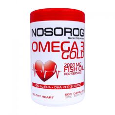 Акція на Nosorog Omega 3 Gold Омега 3 500 капсул від Stylus