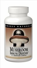 Акция на Source Naturals Mushroom Immune Defense 60 tabs Комплекс из 15 разновидностей грибов от Stylus