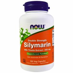 Акція на Now Foods Silymarin Milk Thistle 300 mg 100 Vcaps Сильмарин (расторопша) экстракт від Stylus