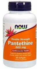 Акция на Now Foods Pantethine 600 mg Softgels 60 caps от Stylus