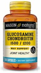 Акция на Mason Natural Glucosamine Chondroitin Глюкозамин Хондроитин 180 капсул от Stylus