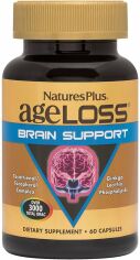 Акция на Natures Plus AgeLoss Brain Support, 60 Capsules (NTP8011) от Stylus
