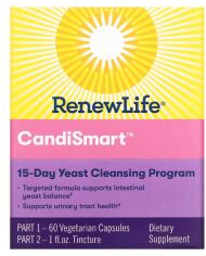 Акция на Renew Life CandiSmart Очищающая дрожжевая формула 15-дневная программа очистки от Stylus