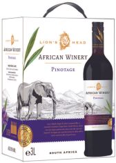 Акція на Вино African Winery Pinotage BiB красное сухое 3 л (VTS3838320) від Stylus