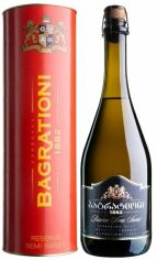 Акция на Вино игристое Bagrationi Reserve Semi-Sweet 12% в тубусе 0.75л (DDSAU3P021) от Stylus
