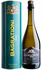 Акція на Вино игристое Bagrationi Reserve Brut 12% в тубусе 0.75 л (DDSAU3P019) від Stylus