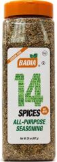 Акция на Приправа Badia смесь 14 специй 567 г (033844005542) от Stylus