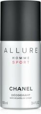 Акция на Парфюмированый дезодорант Chanel Allure Homme Sport 100 ml от Stylus