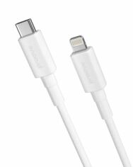 Акция на Proove Cable USB-C to Lightning Small Silicone 20W 1m White от Stylus