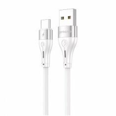 Акция на Proove Usb Cable to USB-C Soft Silicone 2.4A 1m White от Stylus