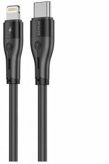 Акция на Proove Cable USB-C to Lightning Soft Silicone 27W 1m Black от Stylus