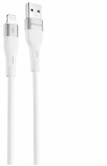 Акция на Proove Usb Cable to Lightning Light Silicone 2.4A 1m White от Stylus