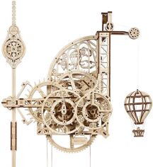 Акция на Механическая модель Ugears Аэро Часы. Настенные часы с маятником (70154) от Stylus