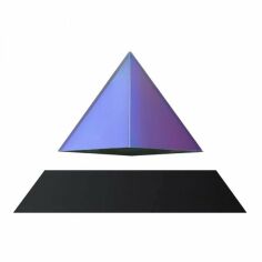 Акция на Левитирующая пирамида Flyte черная основа радужная пирамида встроенная лампа (01-PY-BIR-V1-0) от Stylus