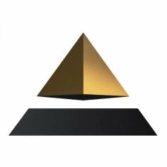Акция на Левитирующая пирамида Flyte черная основа золотистая пирамида (01-PY-BGD-V1-0) от Stylus