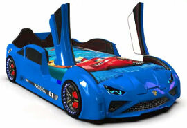 Акция на Детская кровать машина Lamborghini синяя от Stylus