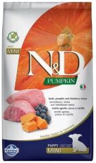 Акция на Беззерновой сухой корм Farmina N&D Grain Free Pumpkin Lamb & Blueberry Puppy Mini 2.5 кг (8010276033239) от Stylus