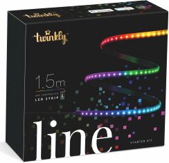 Акция на Smart Led Twinkly Line RGB, подстветка, Gen II, IP20, длина 1,5м, кабель черный от Stylus