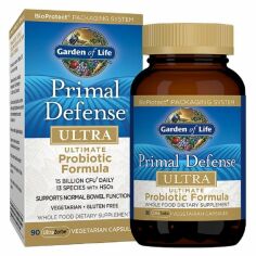 Акция на Garden of Life Primal Defense, Ultra, Ultimate Probiotic Formula, 90 UltraZorbe Vegetarian Capsules (GOL-11235) от Stylus