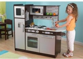 Акция на Детская кухня KidKraft Uptown Espresso Kitchen (53260) от Stylus
