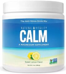 Акція на Natural Vitality Calm The Anti-Stress Drink Mix Напиток-Антистресс, вкус сладкий лимон 226 гр від Stylus