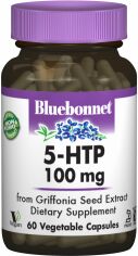 Акция на Bluebonnet Nutrition 5-HTP 100 mg, 60 Vegetable Capsules (BLB0051) от Stylus
