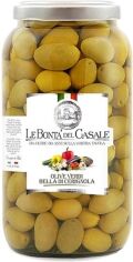 Акция на Оливки зеленые Le Bonta’ del Casale Белла ди Чериньола в рассоле 3.1 л (8020454001684) от Stylus