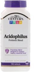 Акция на 21st Century Acidophilus Probiotic Blend 150 Caps (CEN-22928) от Stylus