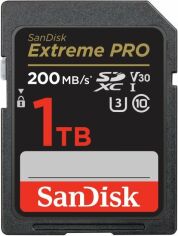 Акція на SanDisk 1TB Sdxc Class 10 UHS-I U3 V30 Extreme Pro (SDSDXXD-1T00-GN4IN) від Stylus