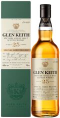 Акція на Виски Glen Keith 25 уо 43% в коробке 0.7 л (STA5000299613979) від Stylus