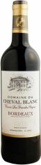 Акция на Вино Domaine du Cheval Blanc Cuvee Grandes Vignes Bordeuax, красное сухое, 0.75л 12% (PRV3272810233177) от Stylus