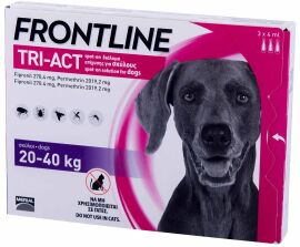 Акция на Капли противопаразитарные для собак Tri-Act Фронтлайн 20-40 кг L упаковка 3 пипетки (159,914) от Stylus