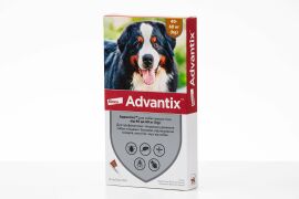 Акция на Капли Bayer/Elanco Advantix для собак 40-60 кг от заражений экто паразитами 4 пипетки/1 уп. (4007221048947) от Stylus