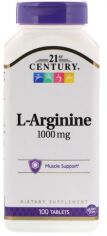 Акция на 21st Century Health Care L-Arginine Maximum Strength 1000 mg 100 tabs (CEN-27086) от Stylus