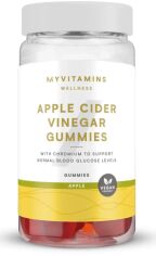 Акция на Myprotein Apple Cider Vinegar Gummies Яблочный уксус 60 жевательных таблеток вкус яблоко от Stylus