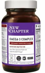 Акция на New Chapter Omega 3 Complex Омега 3 комплекс 30 желатиновых капсул от Stylus