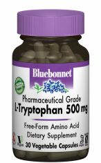 Акция на Bluebonnet Nutrition L-Tryptophan 500 mg 30 caps L-Триптофан от Stylus