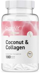 Акция на OstroVit Collagen & Mct Oil from coconut Морской коллаген + кокосовое масло Mct 180 капсул от Stylus