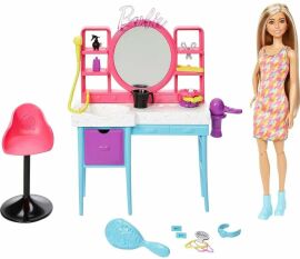 Акция на Игровой набор Barbie Totally Hair Парикмахерский салон (HKV00) от Stylus