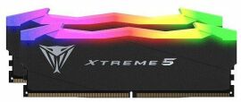 Акция на Patriot 32 Gb (2x16GB) DDR5 7600 MHz Xtreme 5 Rgb (PVXR532G76C36K) от Stylus