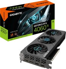 Акція на Gigabyte GeForce Rtx 4060 Ti Eagle Oc 8G (GV-N406TEAGLE OC-8GD) від Stylus