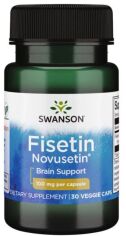 Акция на Swanson Fisetin Novusetin 100mg Фисетин Новусетин 30 капсул от Stylus