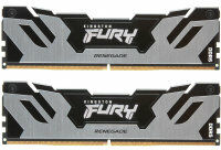 Акция на Kingston Fury 48 Gb (2x24GB) DDR5 6400 MHz Renegade Silver (KF564C32RSK2-48) от Stylus